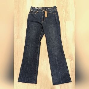 J.Crew Petite full length demi boot jean in kamari wash